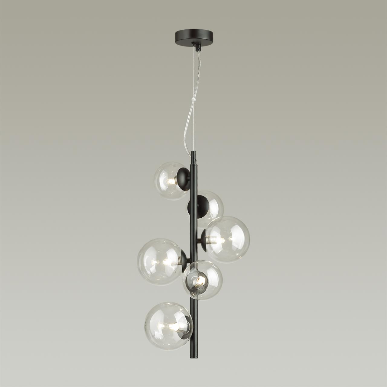 Подвес ODEON LIGHT MODERN TOVI черный