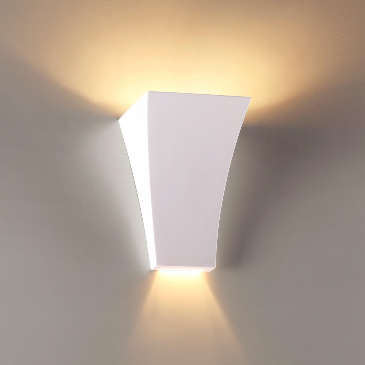 Настенный светильник ODEON LIGHT HIGHTECH GIPS белый G9*1 10W