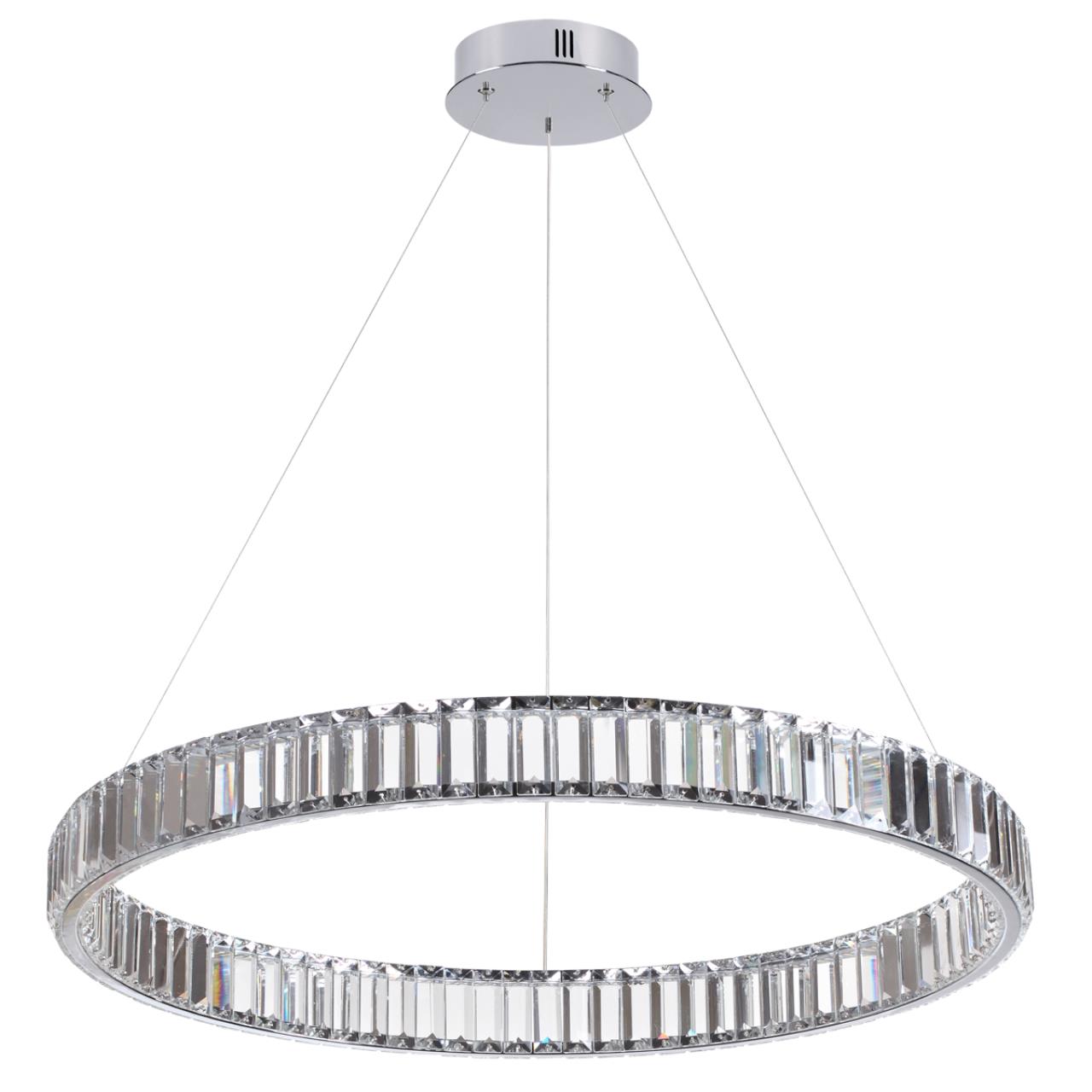 Люстра ODEON LIGHT L-VISION Vekia хром LED*1 45W