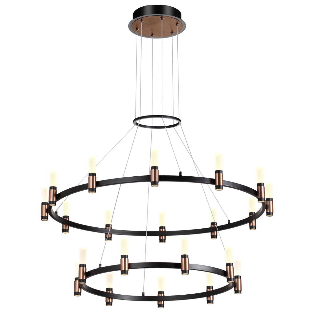 Люстра ODEON LIGHT L-VISION Candel черный LED*1 98W 4000К 950 мм