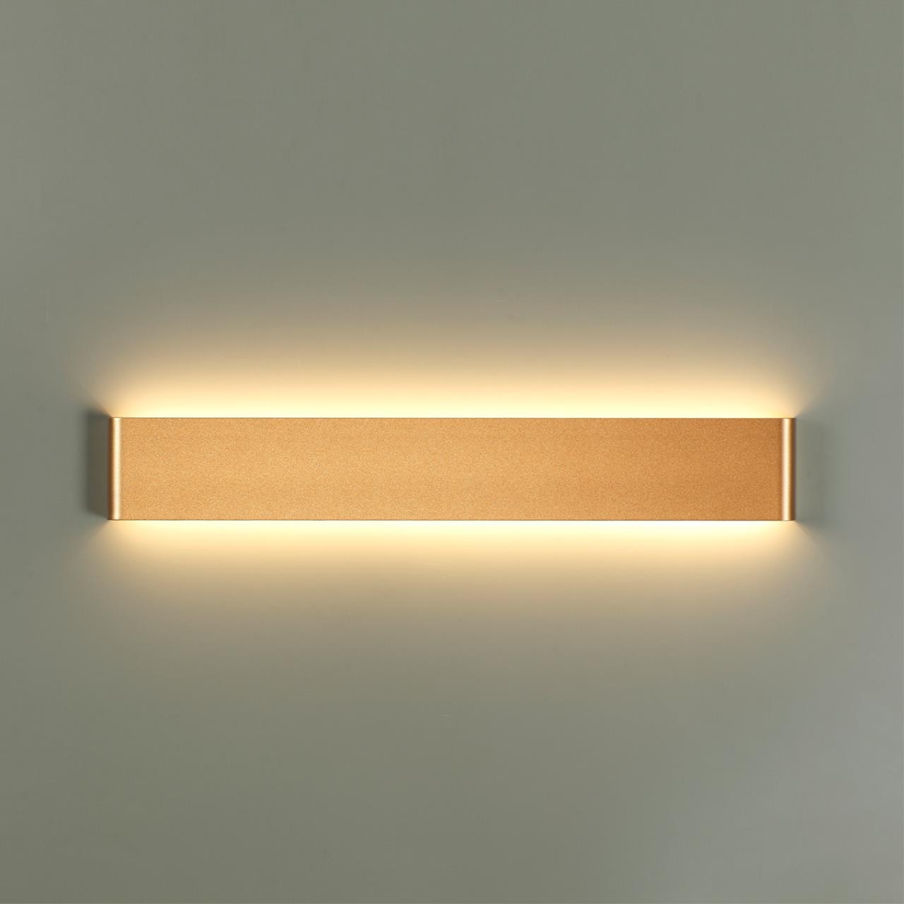 Настенный светильник ODEON LIGHT HIGHTECH FRAMANT золотой LED*1 1*20W