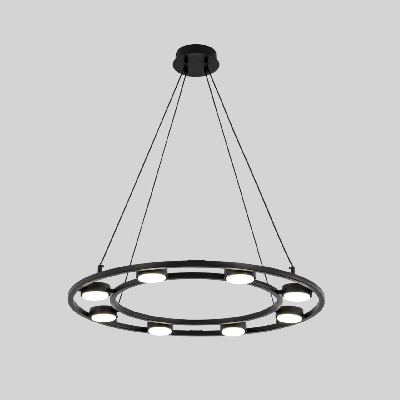 Люстра подвесная LUMION MODERNI TORINA черный GX53*8 10W
