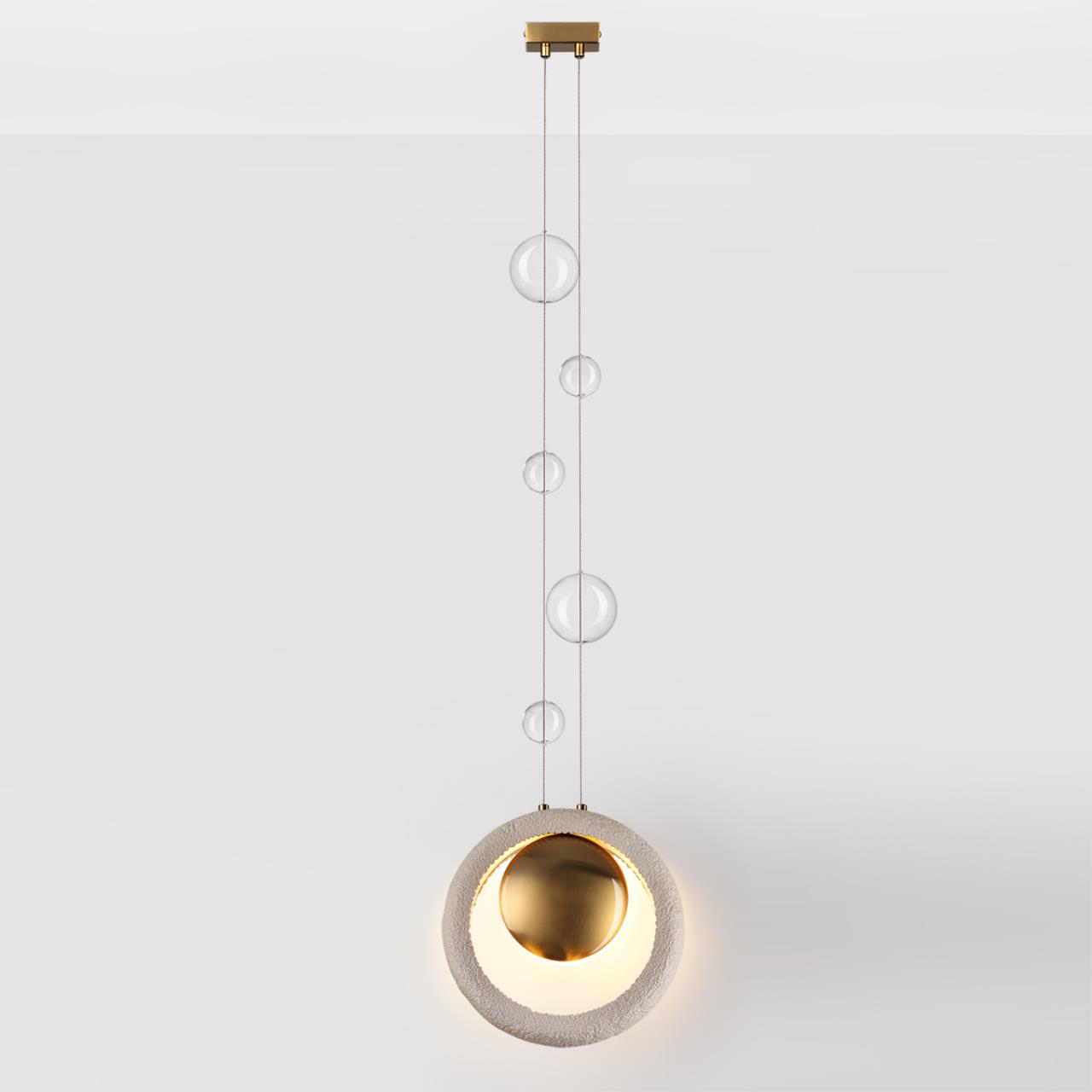 Подвес ODEON LIGHT EXCLUSIVE HIGHTECH SATURN бронзовый