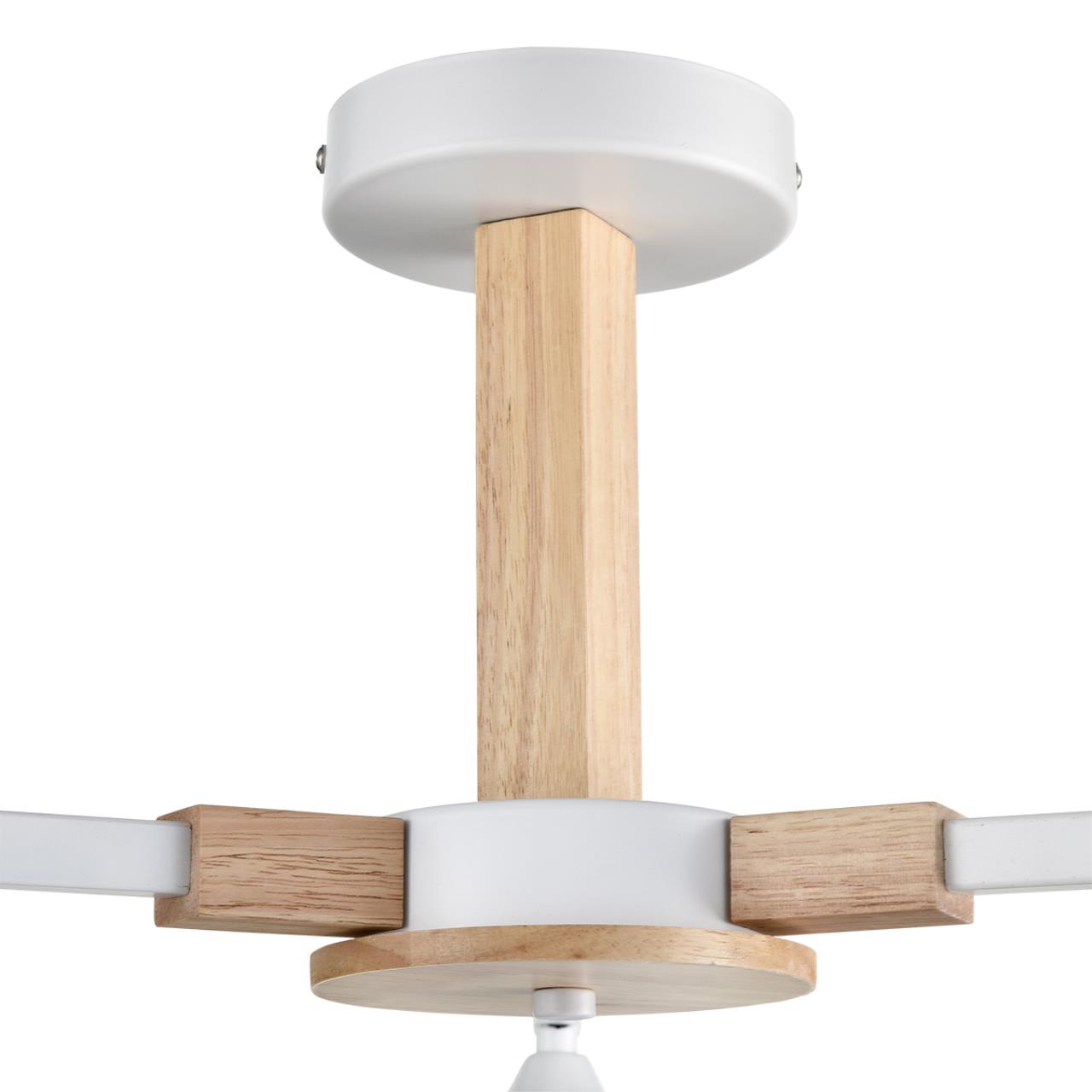Люстра потолочная LUMION MODERNI COLANGE белый E27*3 10W