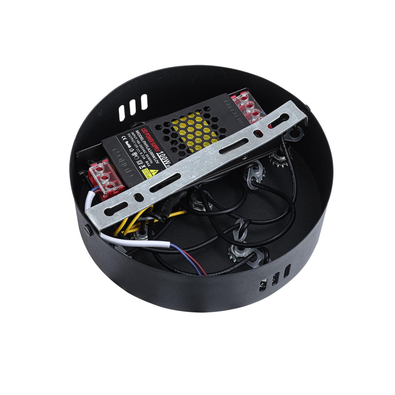 Люстра подвесная LUMION LEDIO VINORA черный LED*1 70W