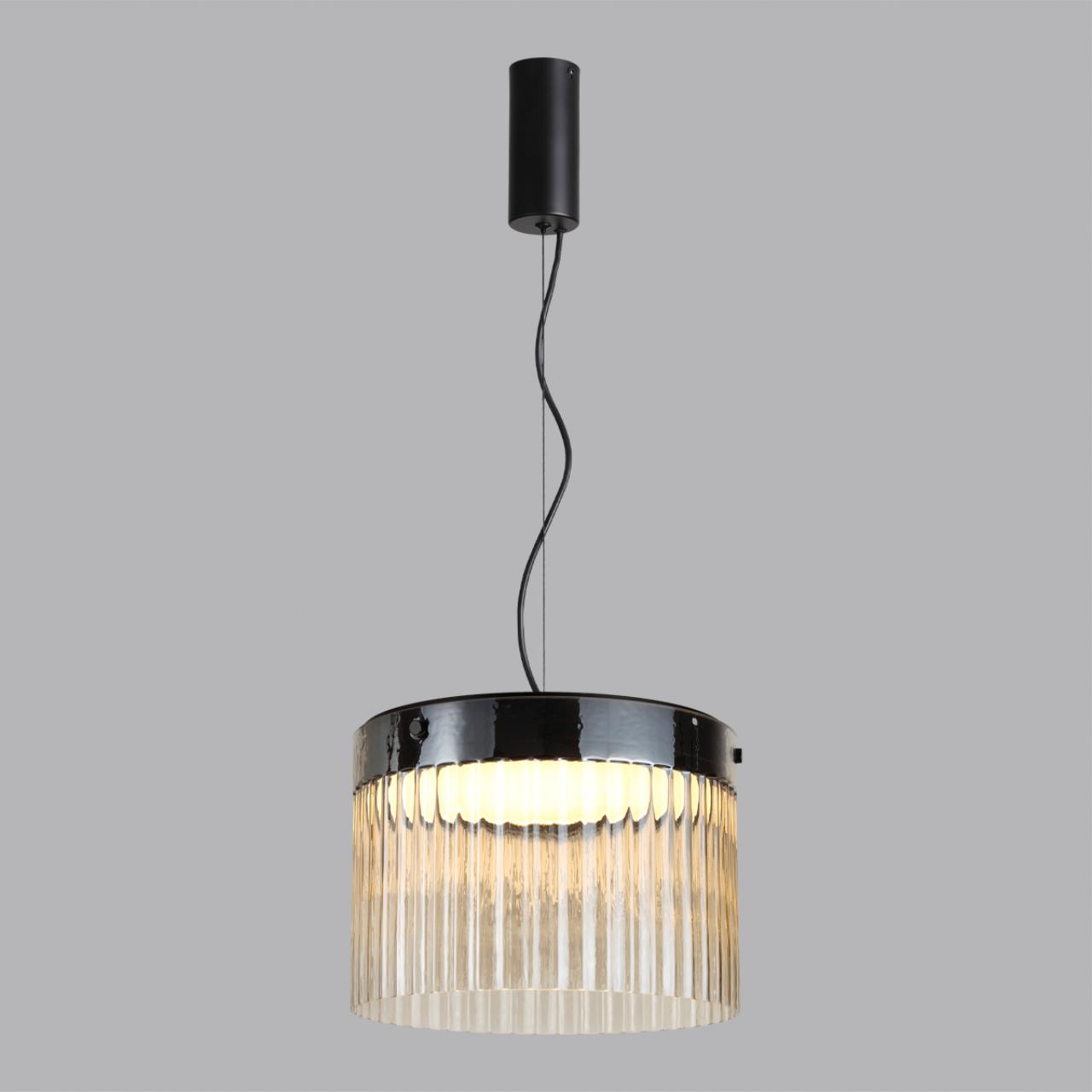 Подвес ODEON LIGHT L-VISION PILLARI черный LED 24W