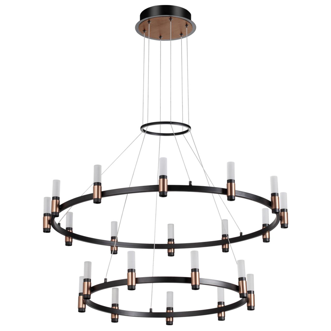 Люстра ODEON LIGHT L-VISION Candel черный LED*1 98W 4000К 950 мм
