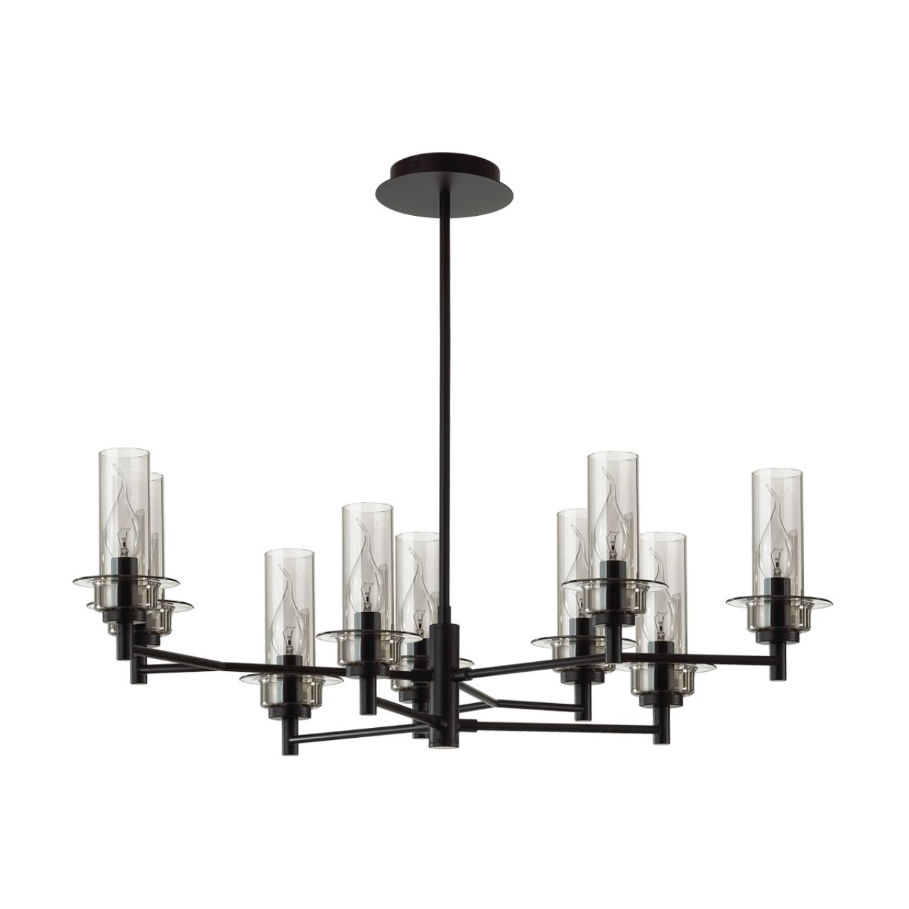Люстра на штанге LUMION CLASSI MADONNA черный E14*9 10W