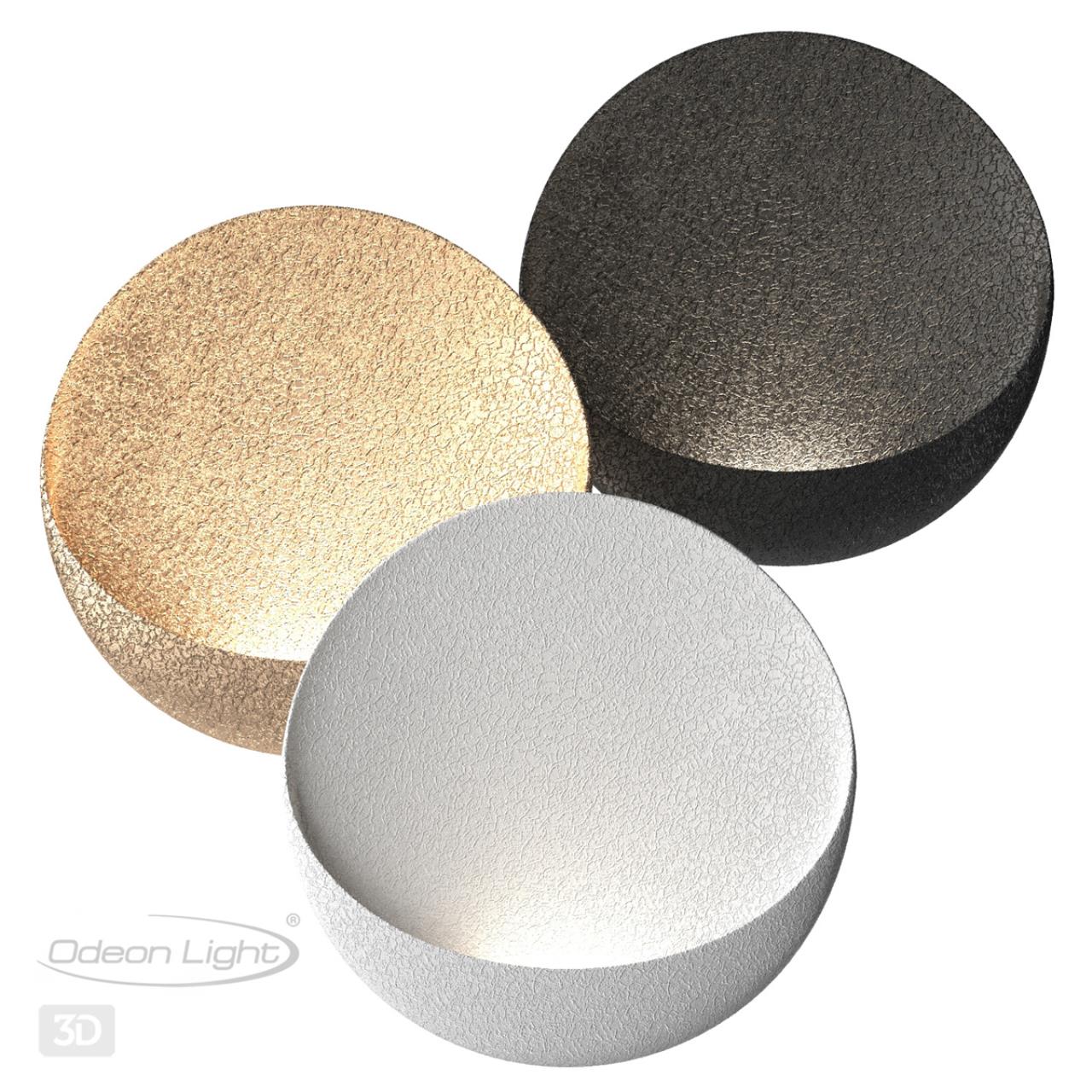 Настенный светильник ODEON LIGHT HIGHTECH VELA черный