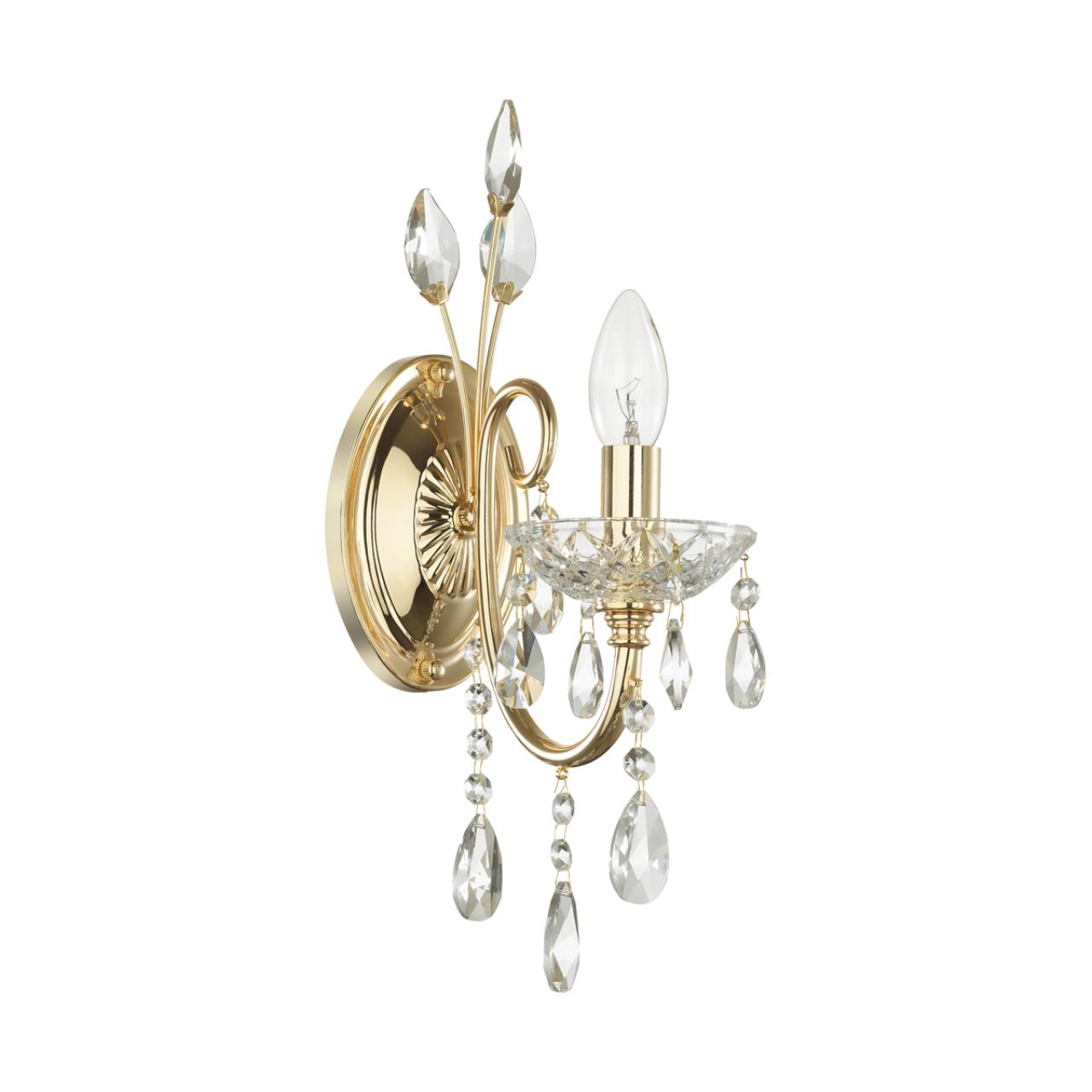 Бра ODEON LIGHT HALL VERSIA золотой E14*1 10W