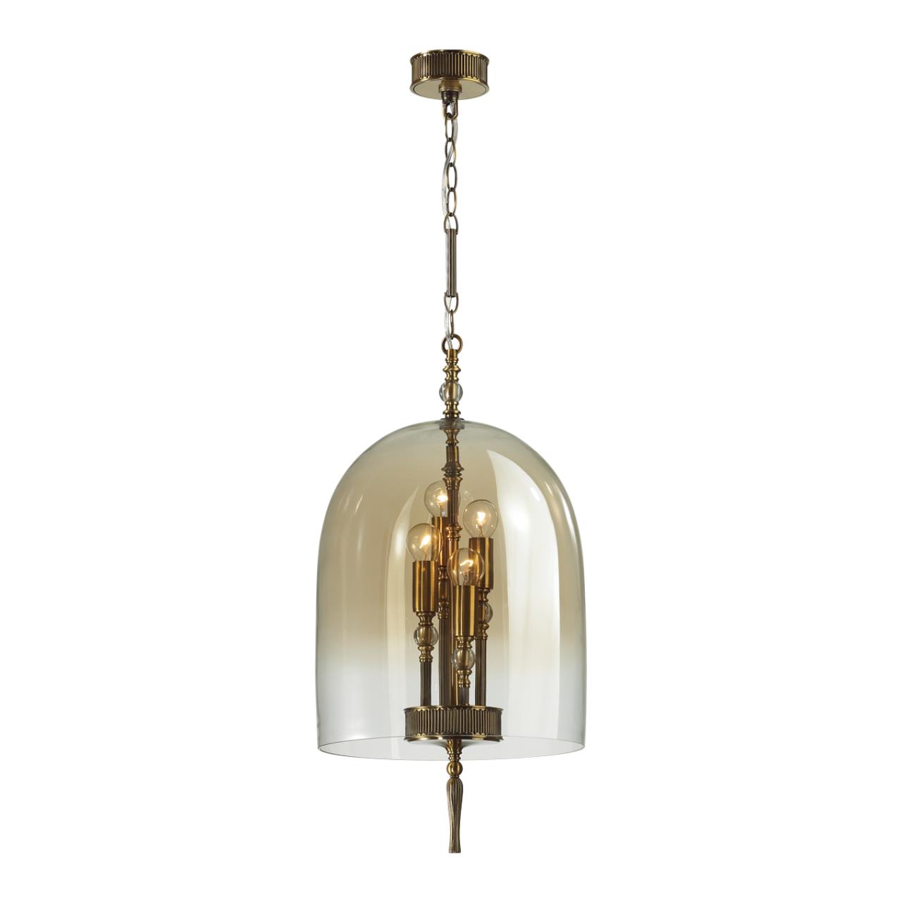 Подвес ODEON LIGHT EXCLUSIVE NEO BELL бронзовый E14*4 10W