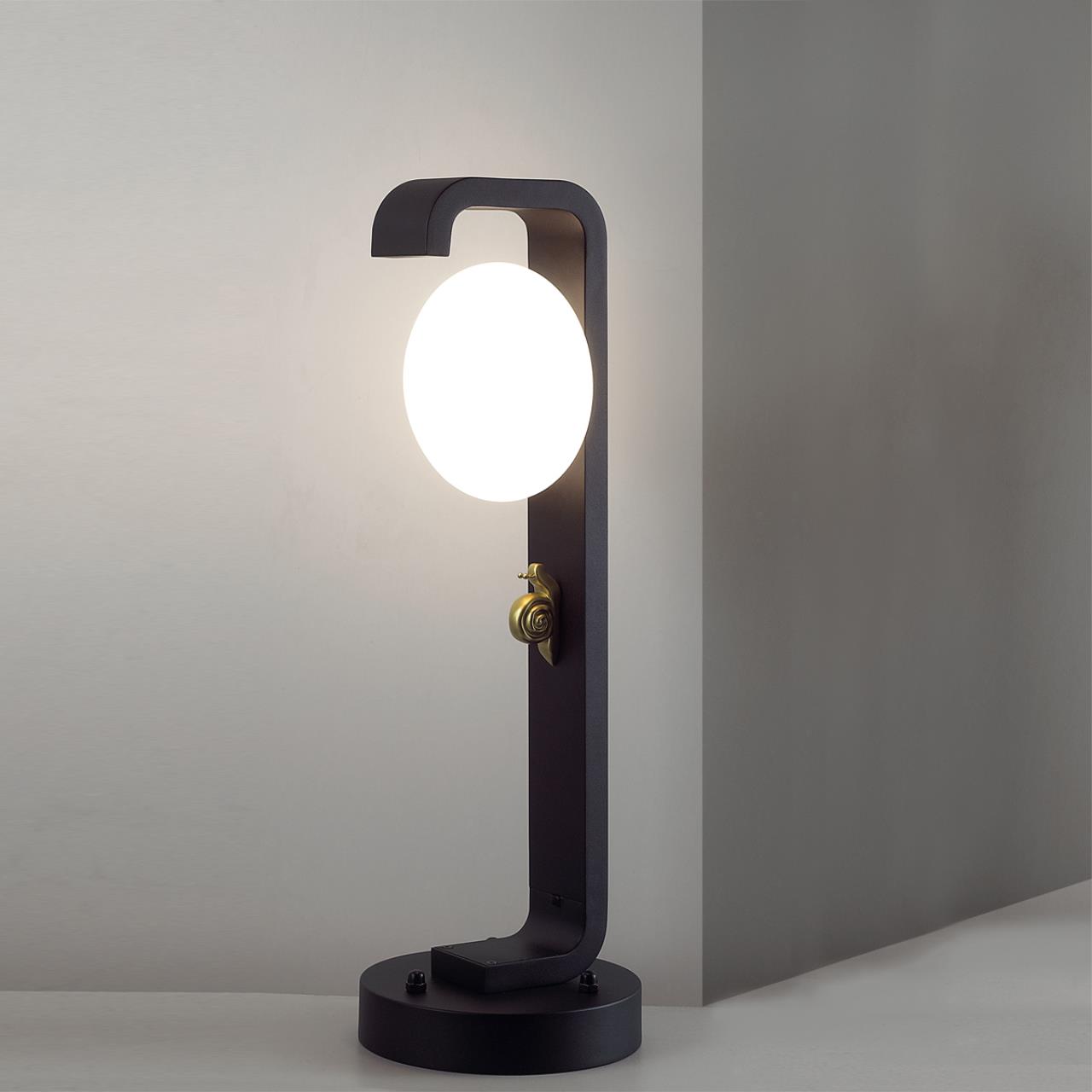 Уличный наземный светильник 60см IP54 ODEON LIGHT EXCLUSIVE NATURE LUMA черный