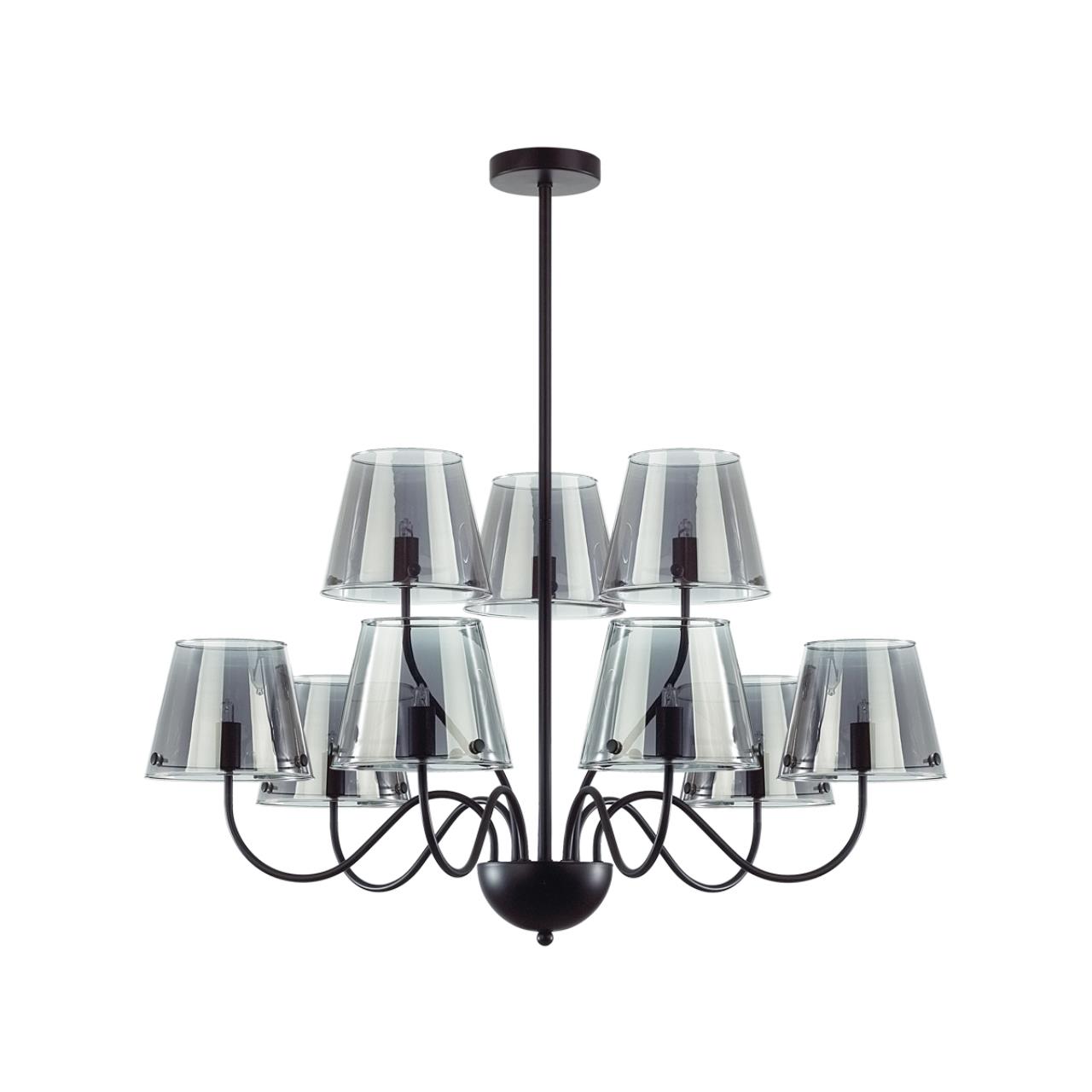 Люстра на штанге LUMION MODERNI SMOKY черный G9*1 10W