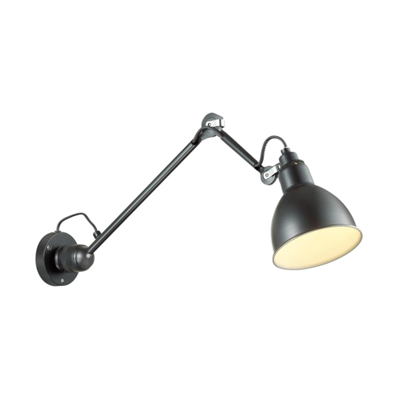 Настенный светильник на кронштейне ODEON LIGHT MODERN ARTA черный E14*1 10W