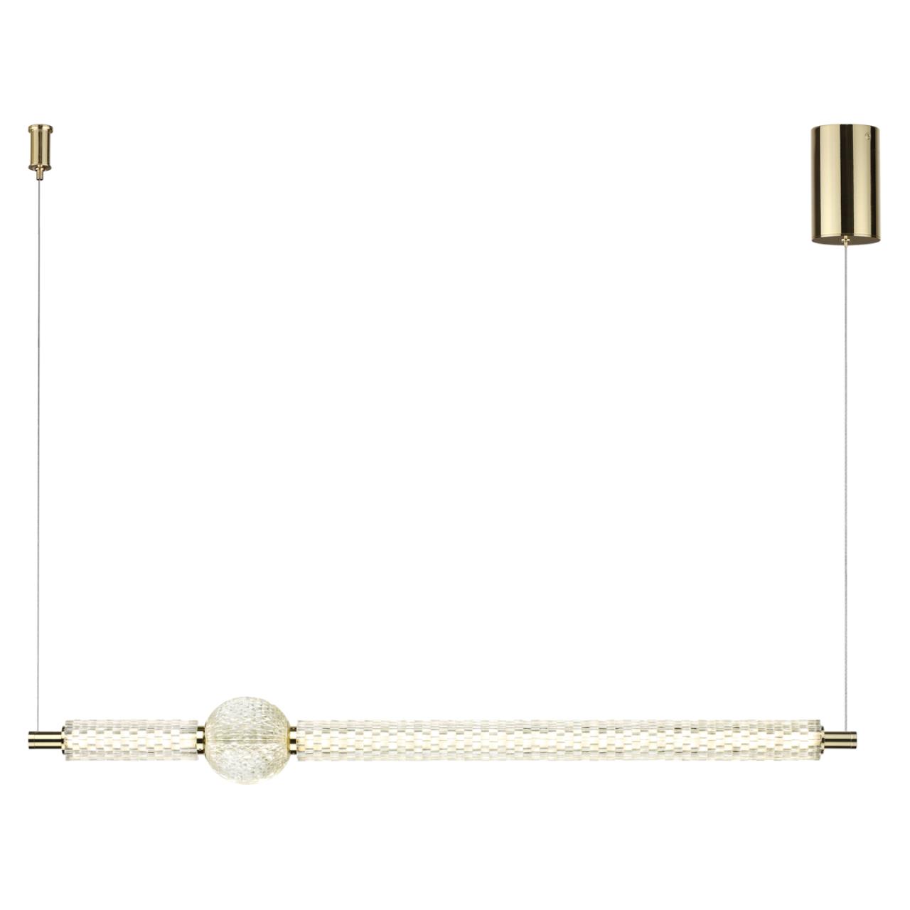 Подвес ODEON LIGHT L-VISION CRYSTAL золотой LED*1 28