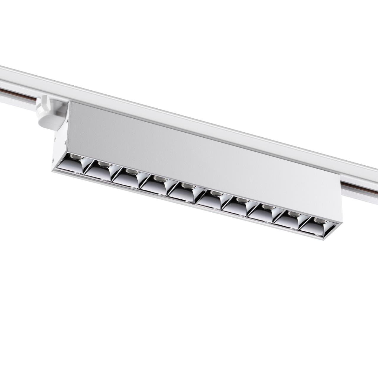 Светильник трековый однофазный трехжильный светодиодный NOVOTECH PORT ITER белый LED*1 16W 4000К