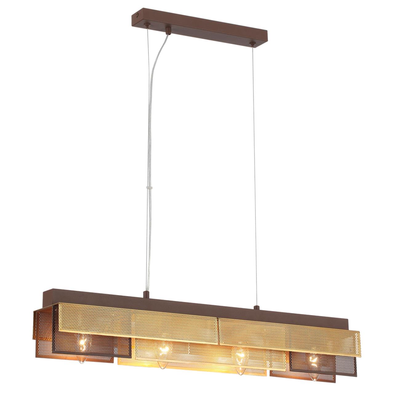 Подвес линейный LUMION MODERNI DANA коричневый, золотой