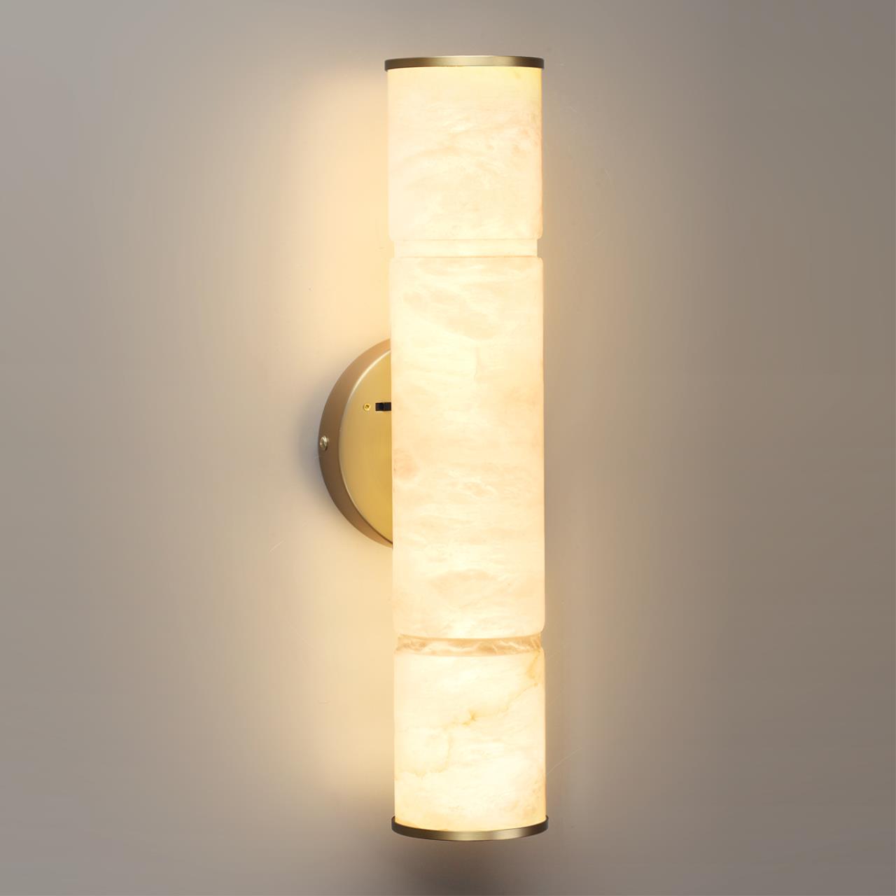 Настенный светильник ODEON LIGHT L-VISION MARBELLA латунь LED 12W 3000/4000К