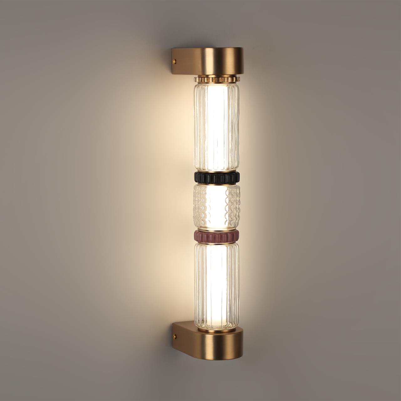 Настенный светильник ODEON LIGHT EXCLUSIVE L-VISION COLLIER античная бронза, латунь LED*1 12W