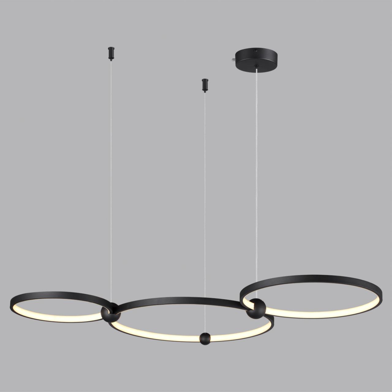 Люстра подвесная LUMION LEDIO DIEGO черный LED*1 85W