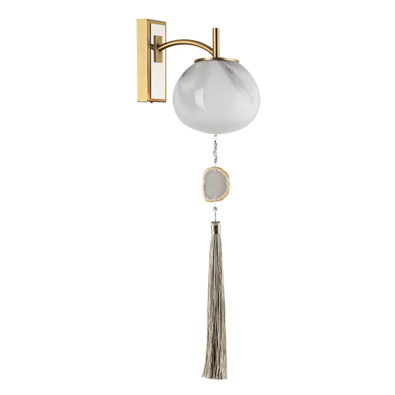Бра ODEON LIGHT EXCLUSIVE MODERN FIOLENT античная бронза, латунь