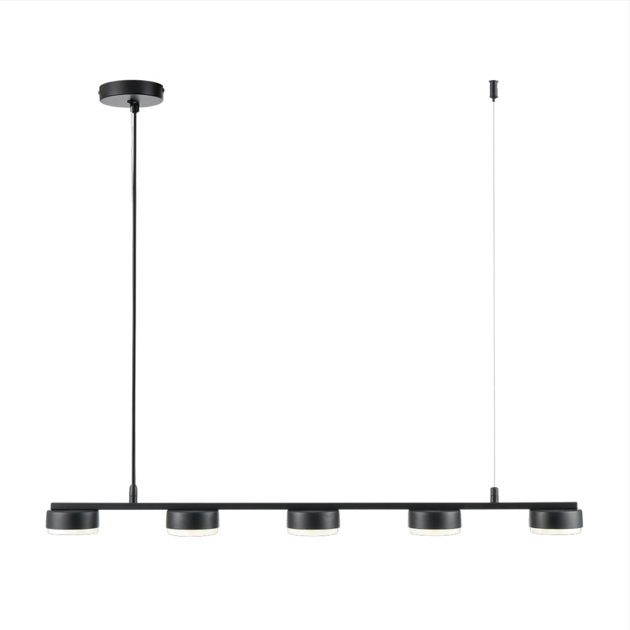 Подвес линейный LUMION COMFI TORINA черный GX53*5 10W