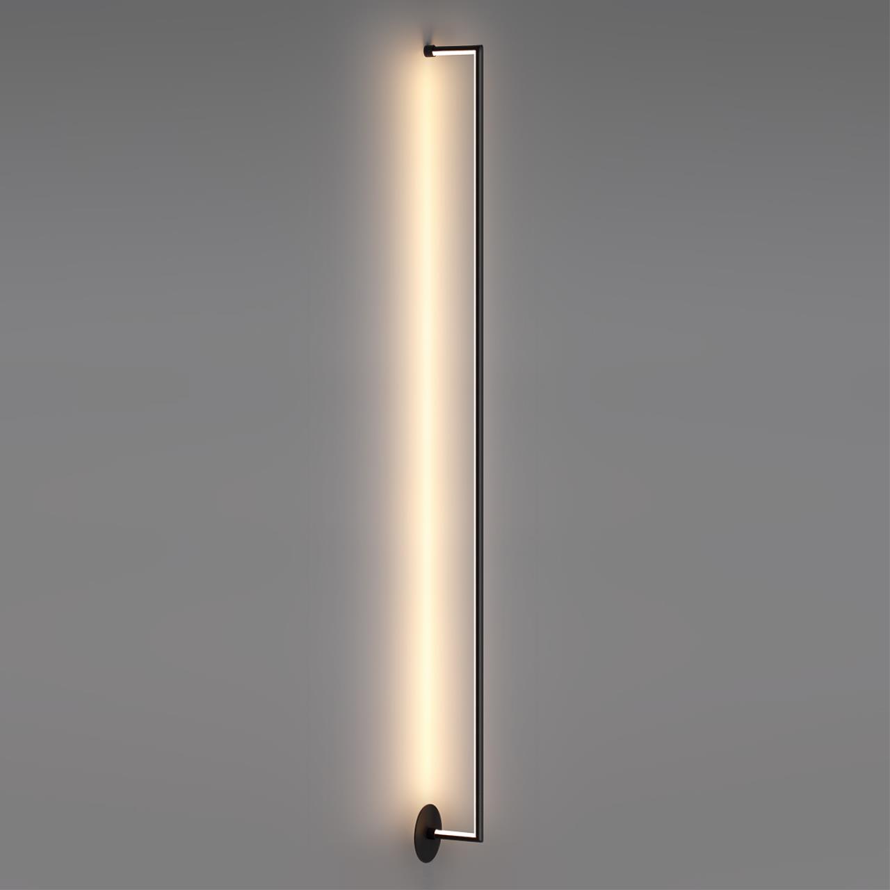Hастенный светильник ODEON LIGHT HIGHTECH TEO черный LED*1 18W