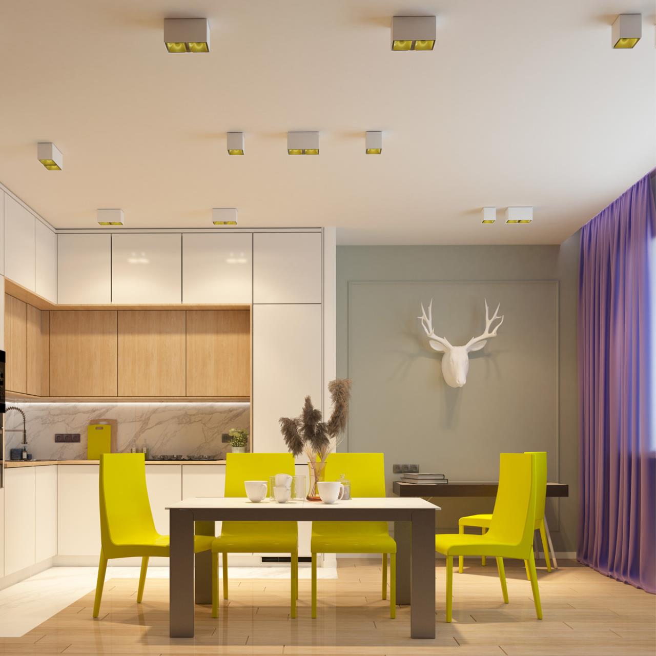 Светильник накладной NOVOTECH OVER RECTE белый LED*1 10W 4000К 94 мм
