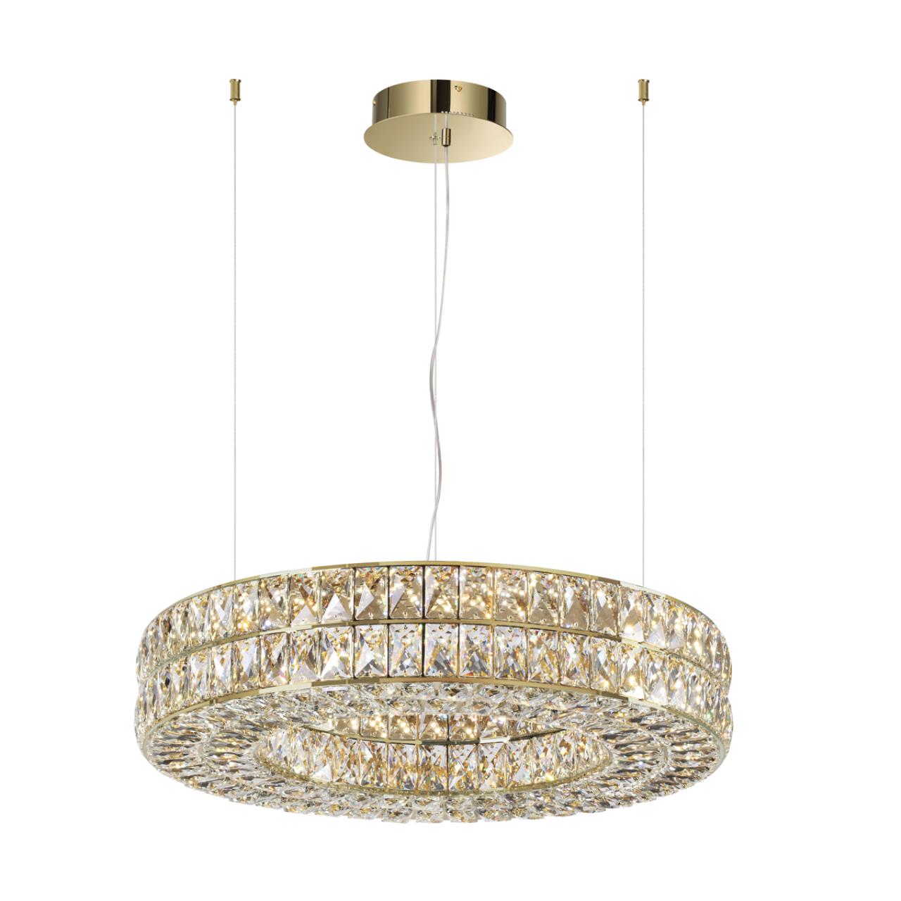 Люстра ODEON LIGHT L-VISION PANTA золотой LED*1 52W