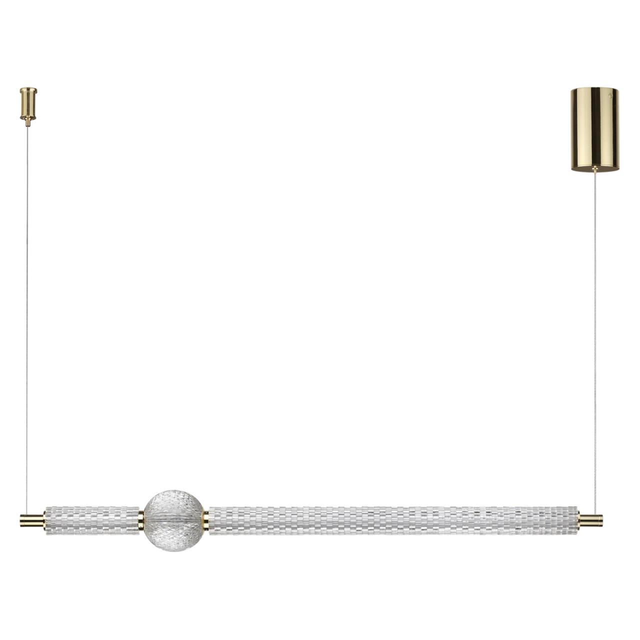 Подвес ODEON LIGHT L-VISION CRYSTAL золотой LED*1 28