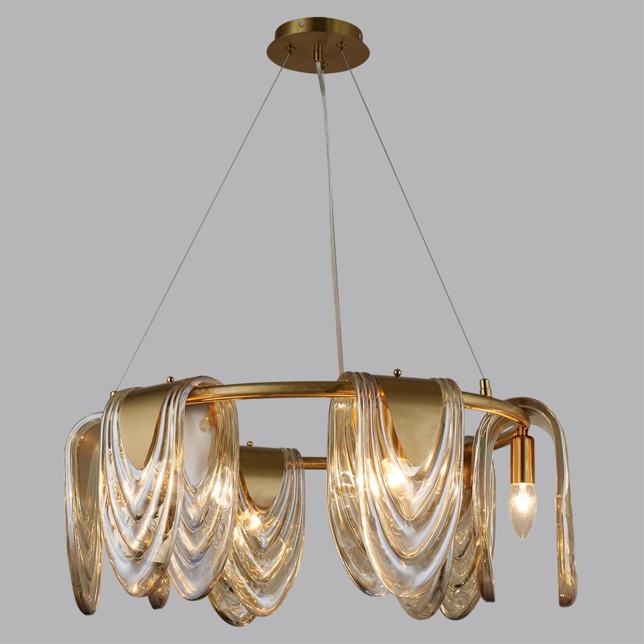 Люстра подвесная LUMION NEOCLASSI OCHRE латунь