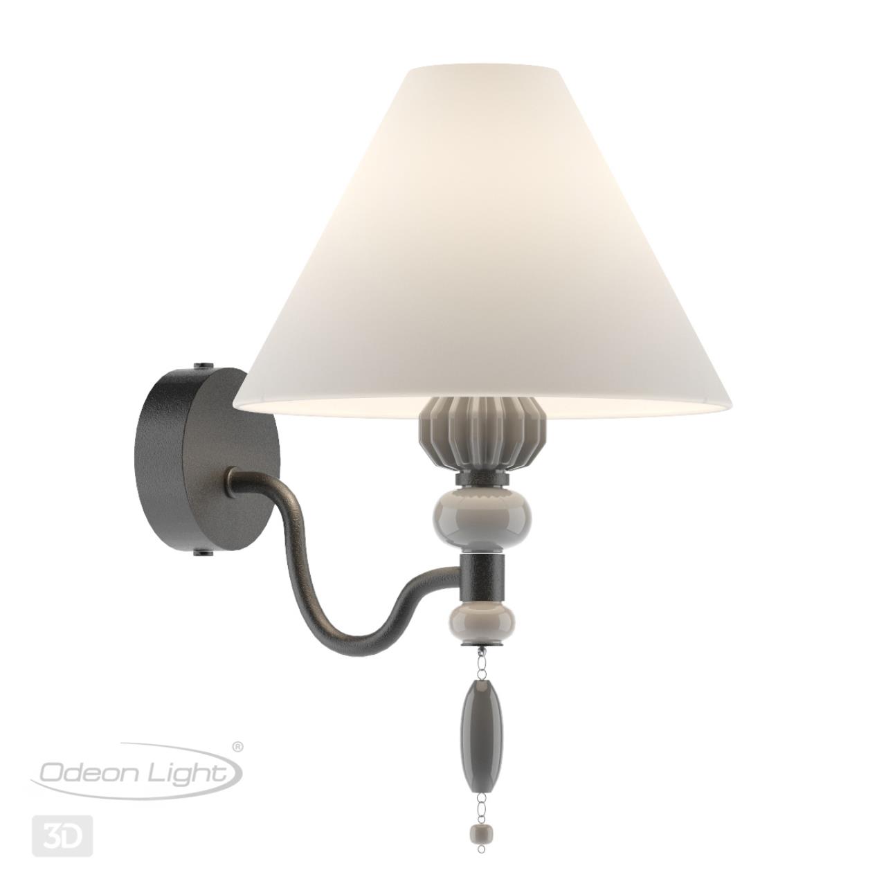 Бра ODEON LIGHT EXCLUSIVE MODERN Sochi черный
