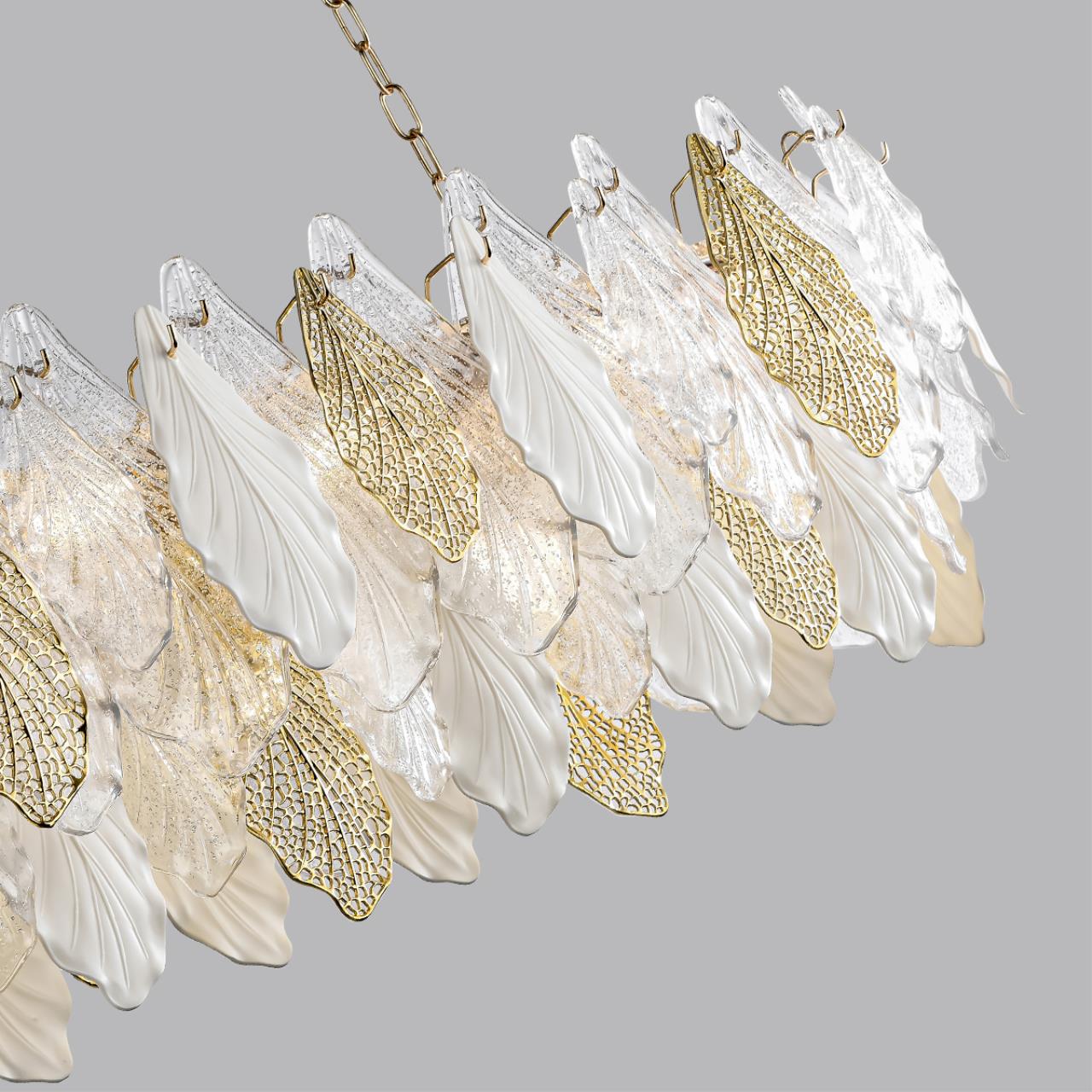 Люстра ODEON LIGHT HALL LACE золотой E14*14 10W