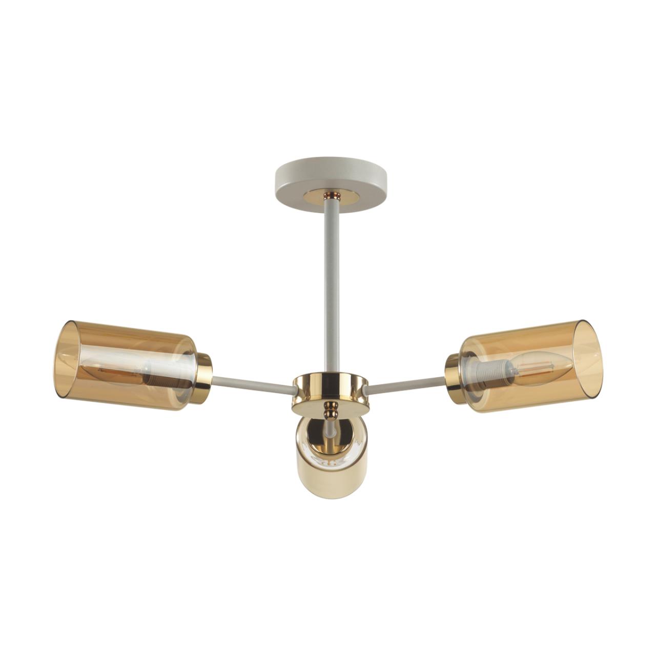 Люстра потолочная LUMION COMFI DALLIN белый E14*3 10W
