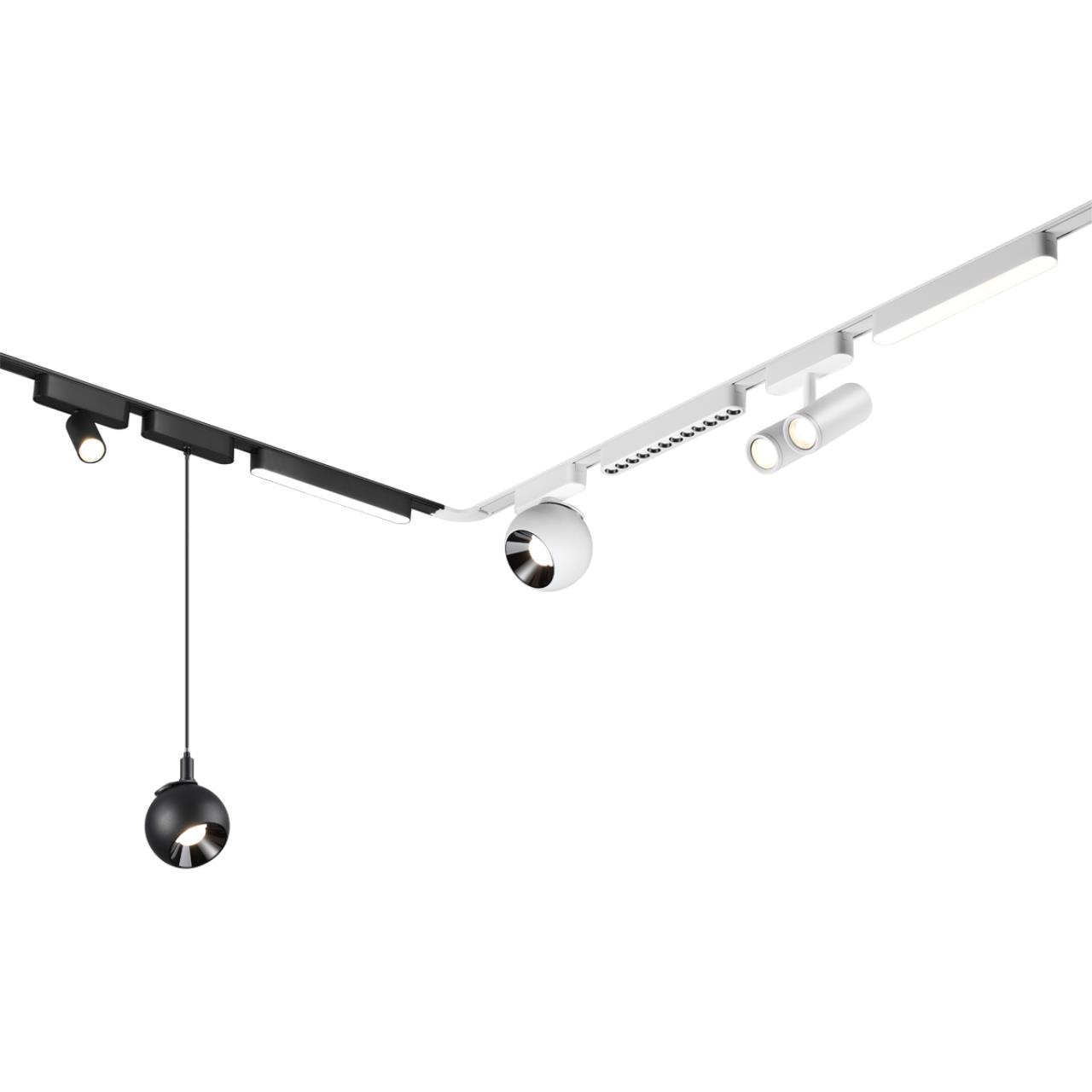 Трековый светильник для низковольтного шинопровода NOVOTECH SHINO SMAL белый LED*2 16W 3000К