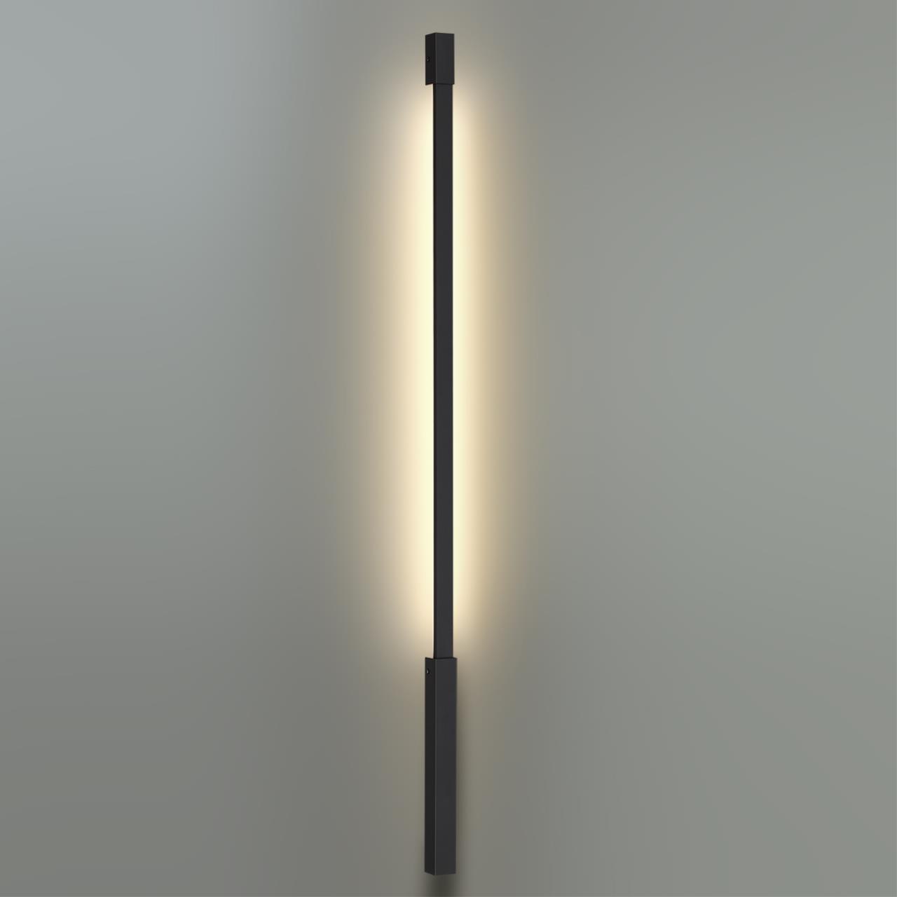 Прямой элемент ODEON LIGHT HIGHTECH FINO черный LED*1 14W