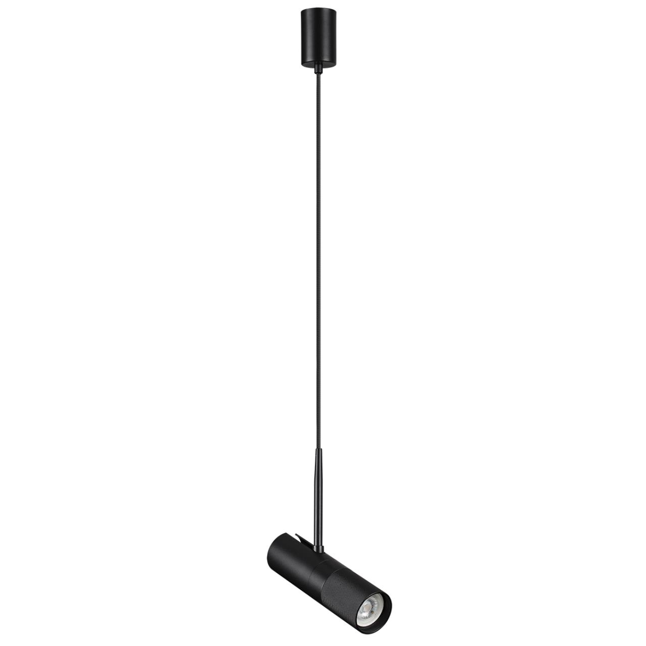 Подвесной светильник ODEON LIGHT HIGHTECH BULLET черный GU10*1 10W плафон черный