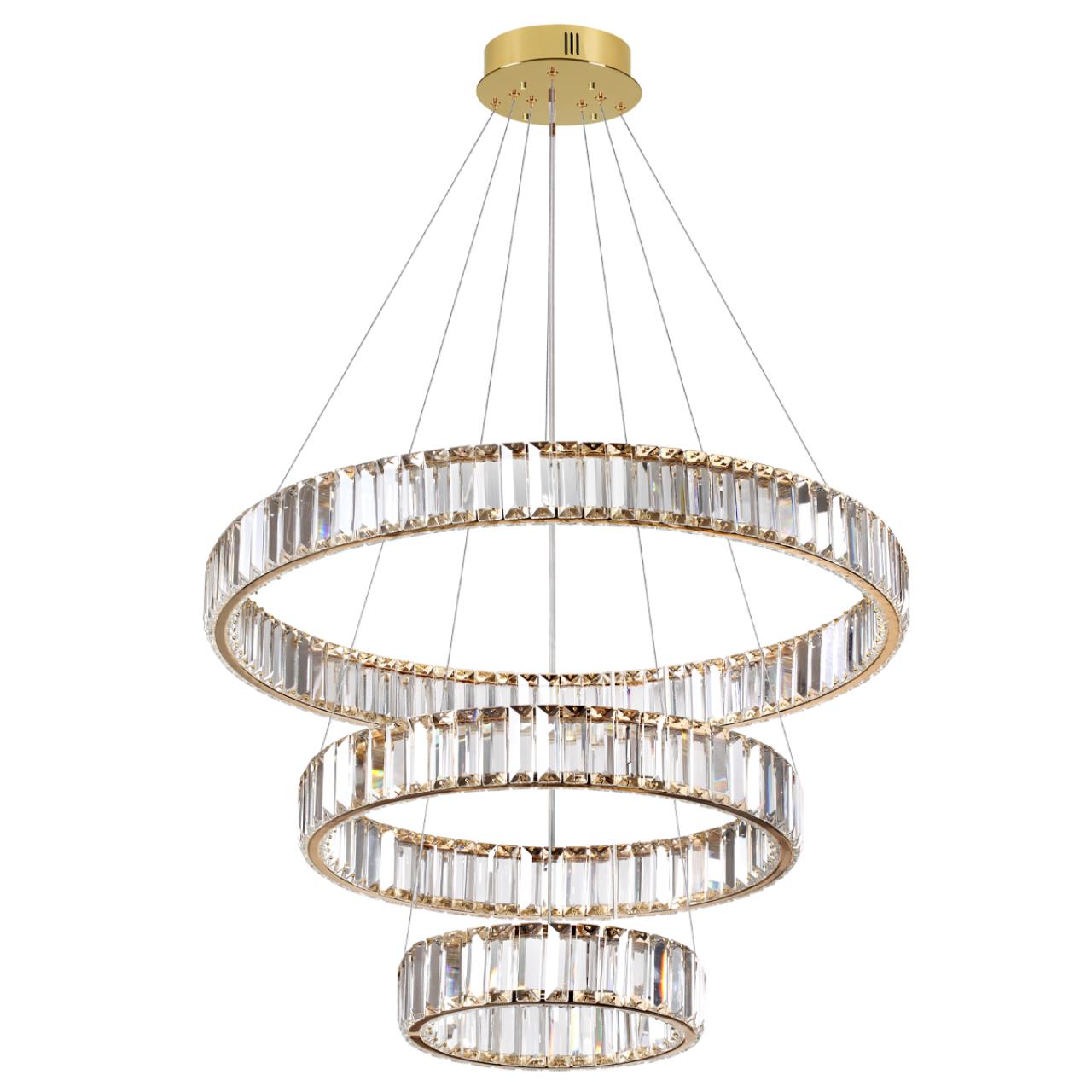 Люстра ODEON LIGHT L-VISION Vekia золотой LED*1 88W
