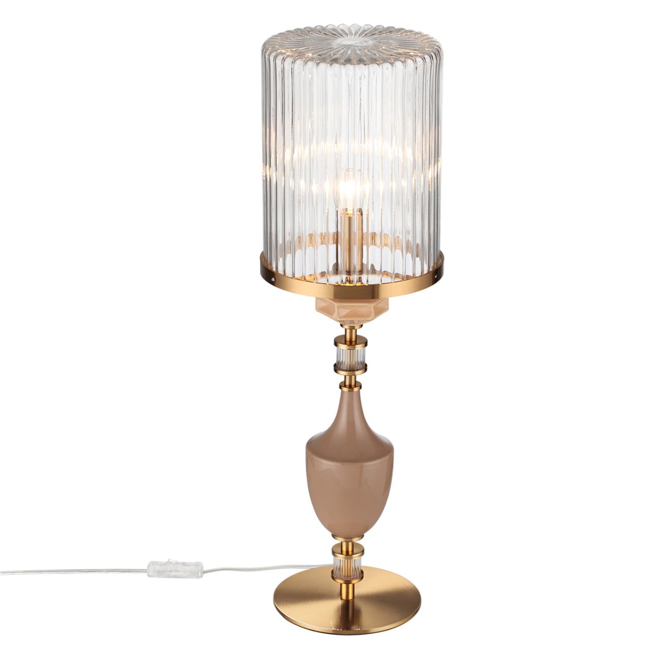 Настольная лампа ODEON LIGHT EXCLUSIVE MODERN TERRA античная бронза, латунь E14*1 10W