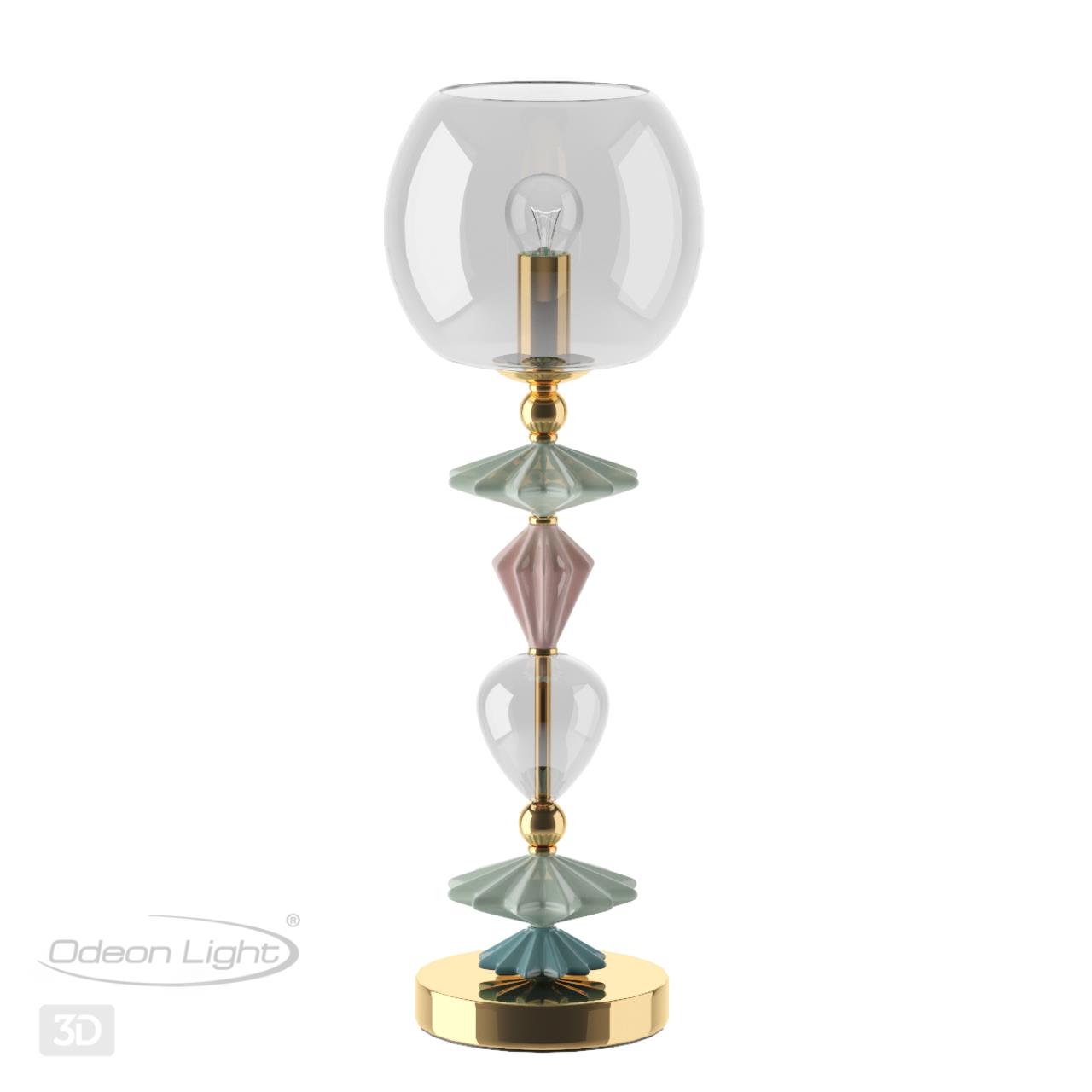 Настольная лампа ODEON LIGHT EXCLUSIVE CLASSIC BIZET золотой