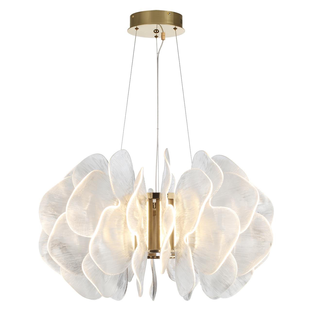 Люстра ODEON LIGHT L-VISION SIAMA латунь LED*1 115W