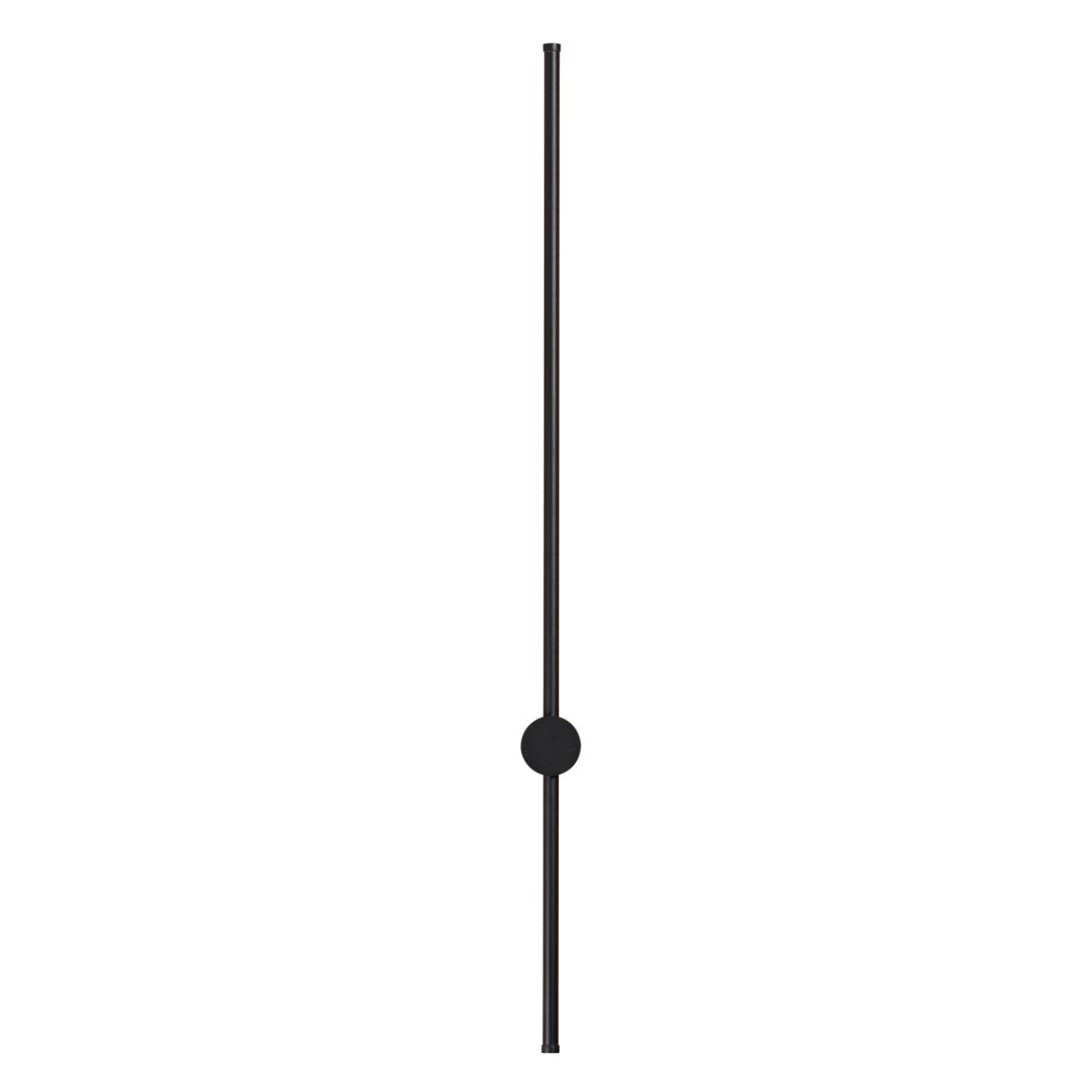 Настенный светильник ODEON LIGHT HIGHTECH FILLINI черный LED*1 1*18W 3000К плафон белый