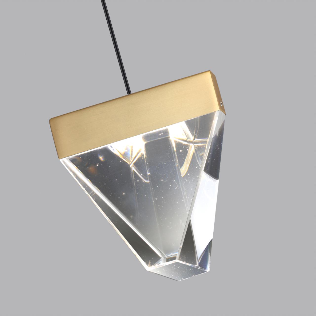Подвес ODEON LIGHT L-VISION RAY латунь