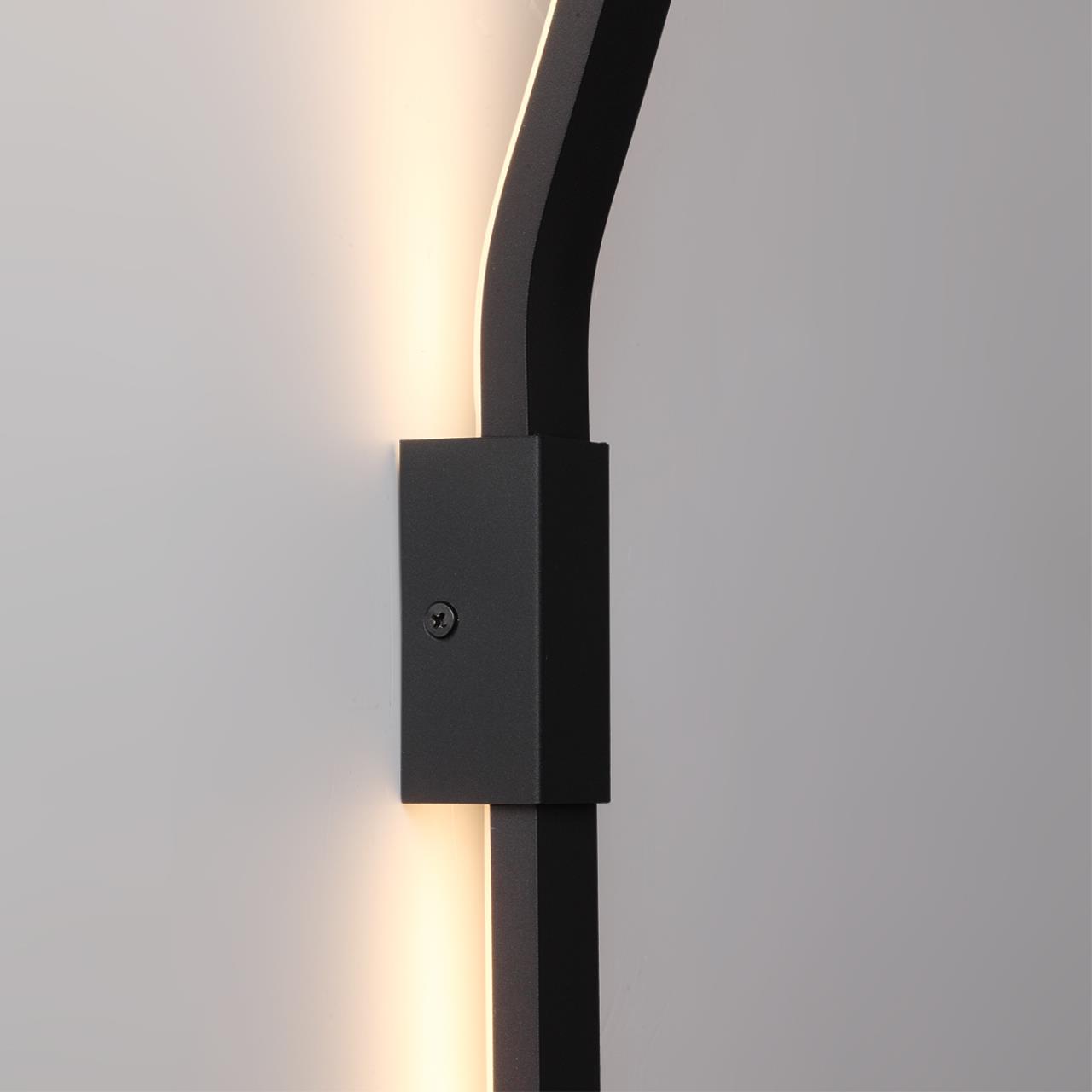 Фиксатор ODEON LIGHT HIGHTECH FINO черный двухсторонний