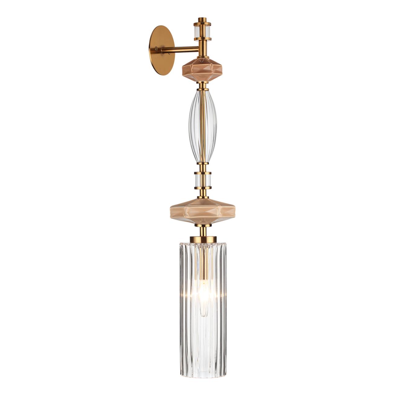 Настенный светильник ODEON LIGHT EXCLUSIVE MODERN TERRA античная бронза, латунь E14*1 10W