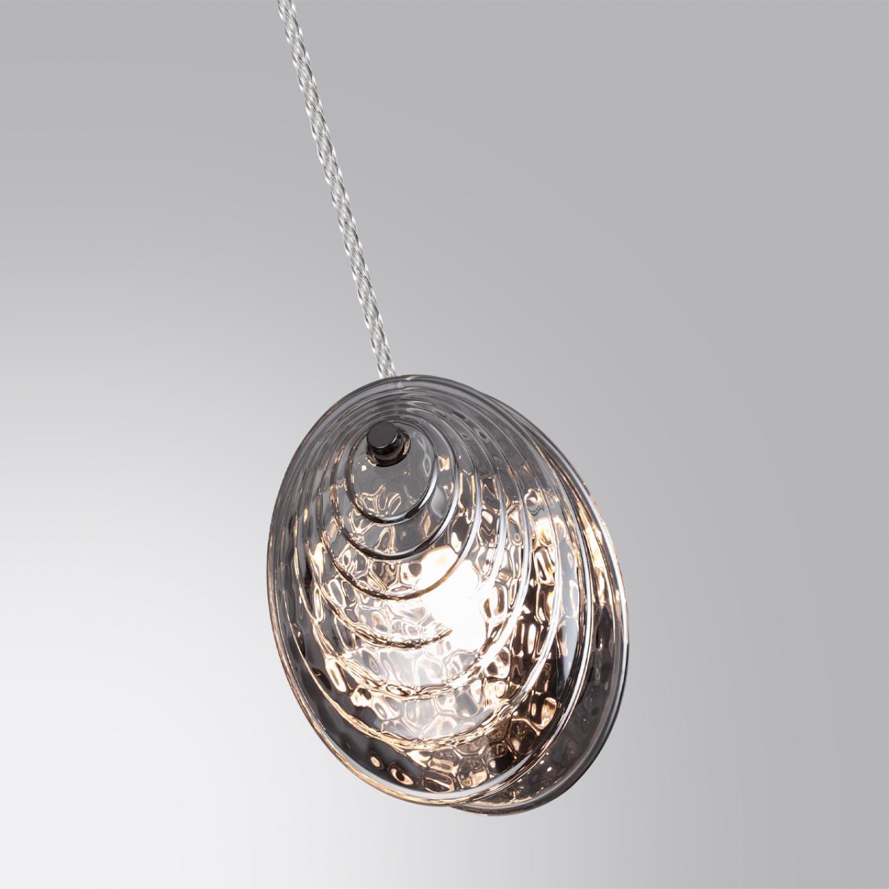 Подвес ODEON LIGHT MODERN MUSSELS черный G9*1 10W