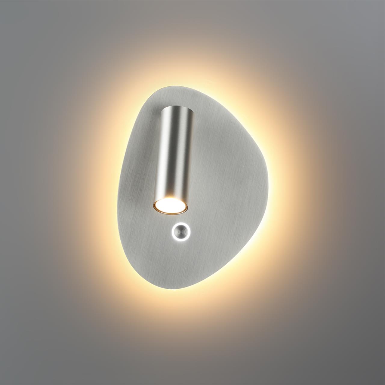 Настенный светильник ODEON LIGHT HIGHTECH ROY никель