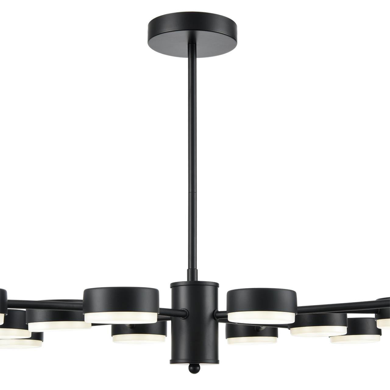 Люстра LUMION COMFI TORINA черный GX53*12 10W на штанге