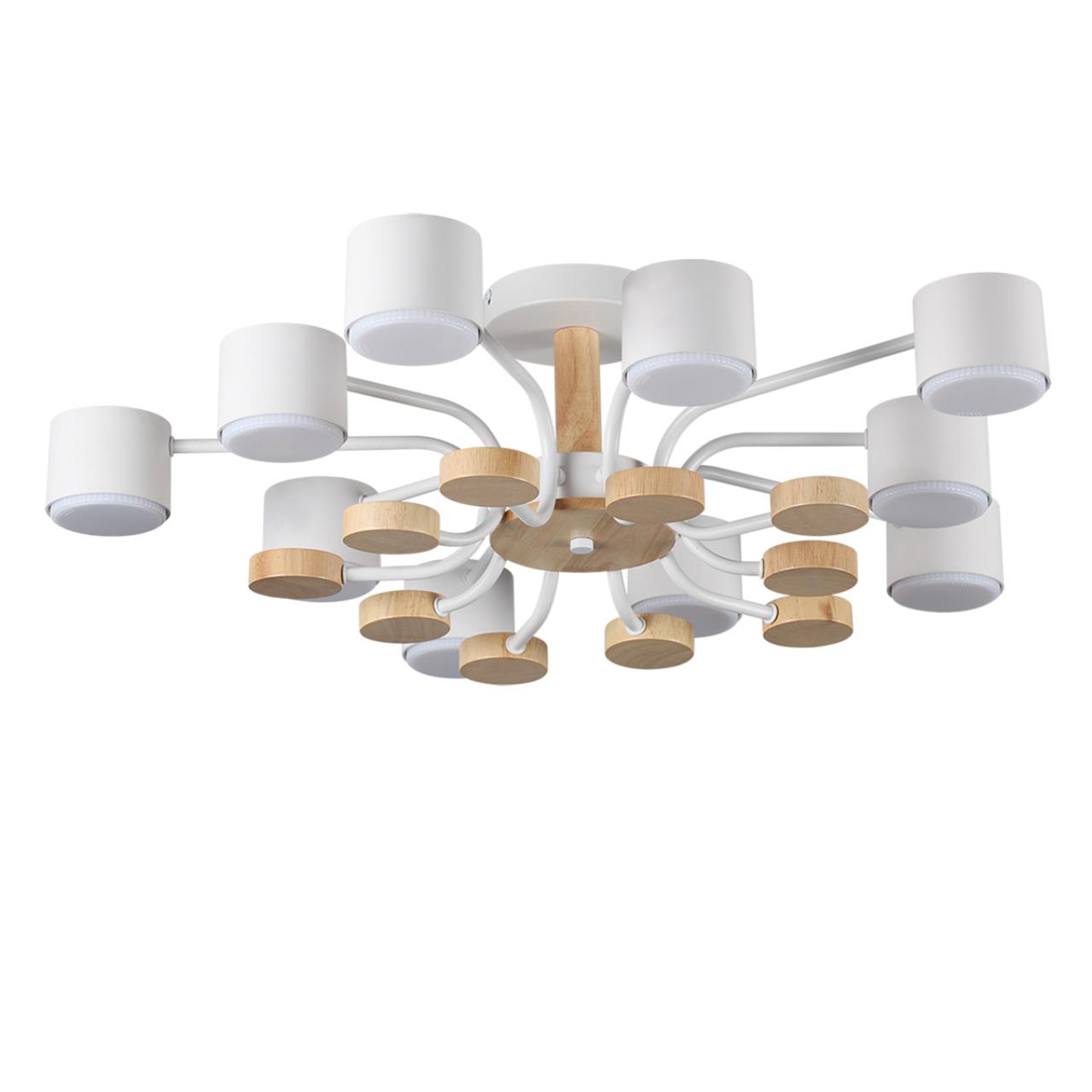 Люстра потолочная LUMION COMFI RONDO белый, бежевый GX53*10 10W