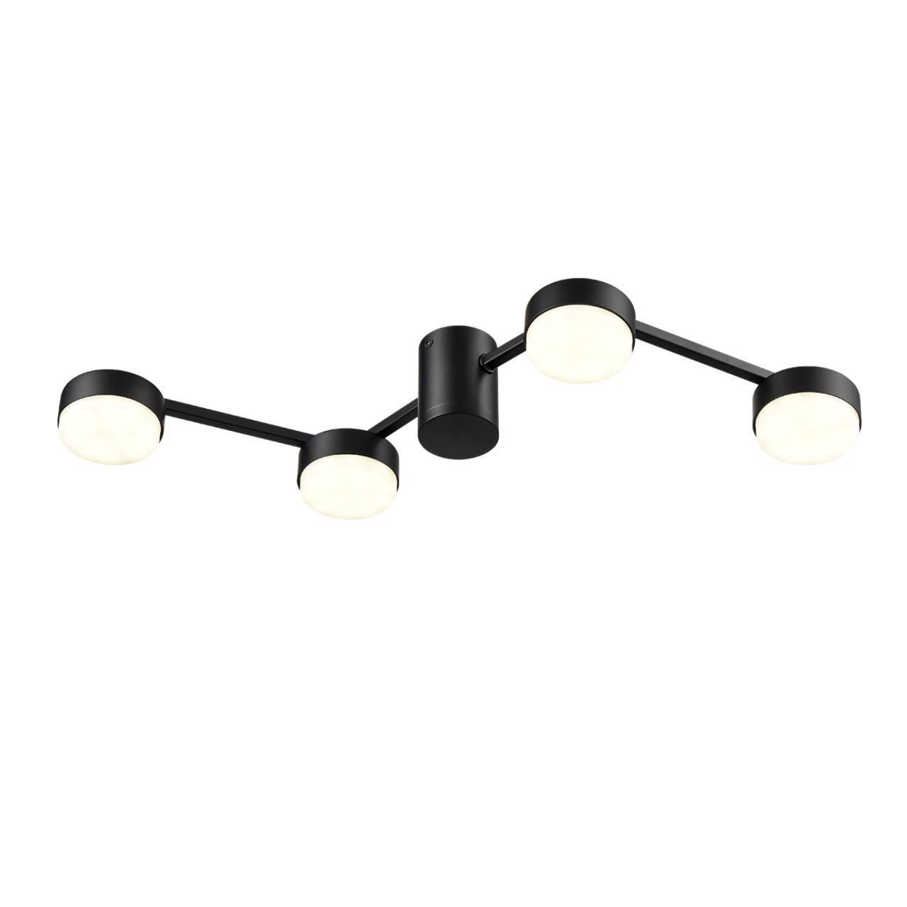 Люстра потолочная LUMION COMFI SANATA черный GX53*4 10W